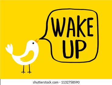 Wake up the alarm clock icon,vector illustration
