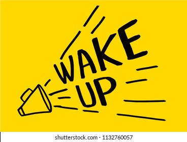 Wake Up The Alarm Clock Icon,vector Illustration