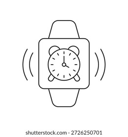 Alarm- und Zeitgeber-Symbol aufwecken