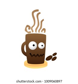 wake - cartoon mug