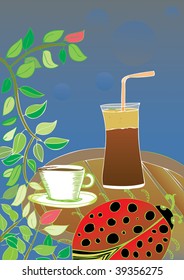 wake up  frappe coffee
