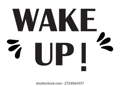 despertar mão escrevendo lettering ícone de texto no fundo branco.