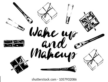 wake up and make up poster