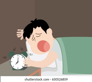 Wake up to work is very boring.