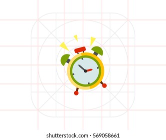 Wake-up Time Vector Icon
