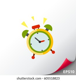 Wake-up Time Vector Icon