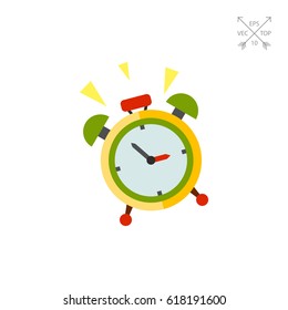 Wake-up Time Vector Icon