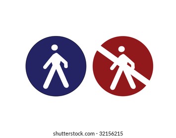 Walk! Do not walk!