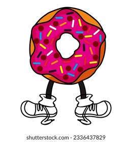 Walk Donut Patch V85 Patch Streetwear, Urban, Luxury, Modern Design Patch Commercial Use
