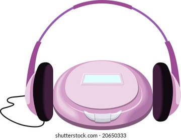 walk man with head phone	
