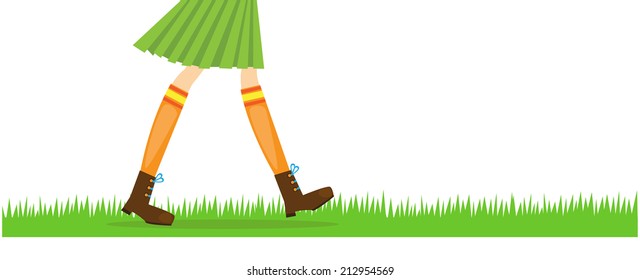 Walk (vector)