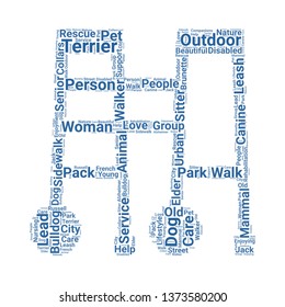 walker word cloud. tag cloud about walker