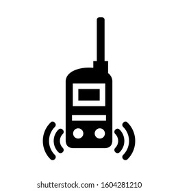 Walkie icon isolated sign symbol vector illustration - high quality black style vector icons
