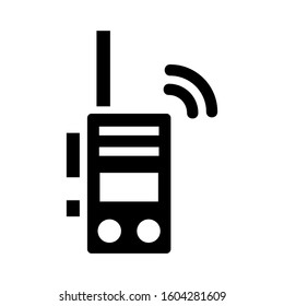 Walkie icon isolated sign symbol vector illustration - high quality black style vector icons
