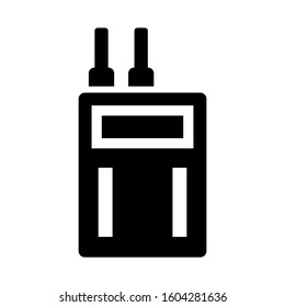 Walkie icon isolated sign symbol vector illustration - high quality black style vector icons
