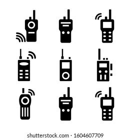 Walkie icon isolated sign symbol vector illustration - Collection of high quality black style vector icons
