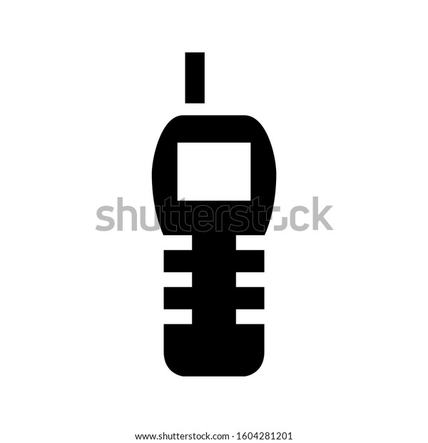 Walkie icon isolated sign symbol\
vector illustration - high quality black style vector\
icons\
