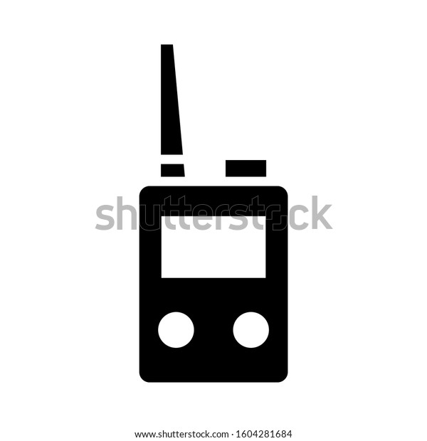 Walkie icon isolated sign symbol\
vector illustration - high quality black style vector\
icons\
