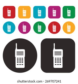 Walkie Talkie icon / Communication icon