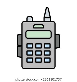 Walkie Talkie Icon Design For Personal And Commercial Use.