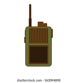 walkie talkie  icon image vector illustration design 