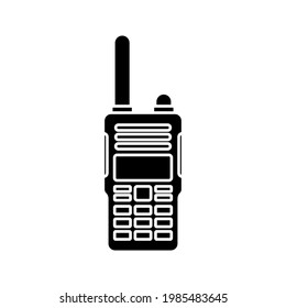 Walkie talkie icon. sign communication. Symbol, for web and mobile. vector illustration