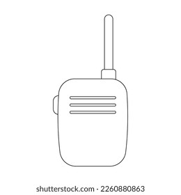 walkie talkie icon vector illustration design