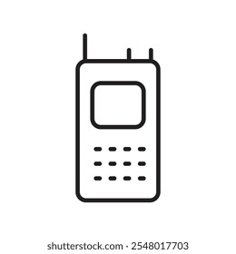 Walkie talkie icon web design in vector