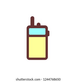 Walkie talkie vector icon