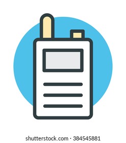 Walkie Talkie Vector Icon