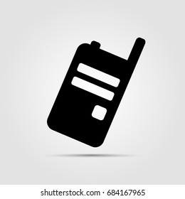 Walkie Talkie Vector Icon