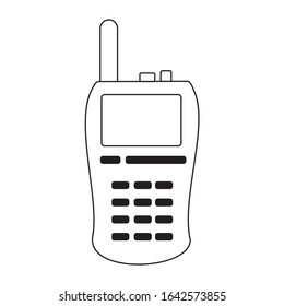 walkie talkie vektor icon symbol 