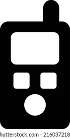 walkie  Vector illustration on a transparent background. Premium quality symmbols. Glyphs vector icons for concept and graphic design.
