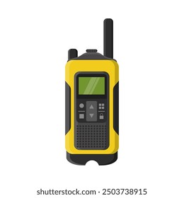 Walkie-Talkie flat vector illustration isolated on a background