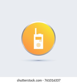 Walkie-talkie icon design