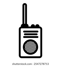 Walkie-talkie icon. Electronic device icon