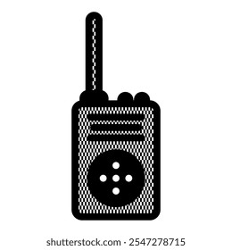 Walkie-talkie icon. Electronic device icon