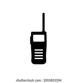 Walkie-talkie icon, stock vector, logo isolated on white background