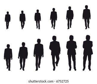 Walking Businessman