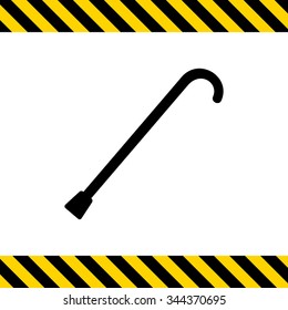 Walking cane icon