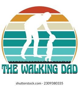 Der wandelnde Papa mit Sonnenbürste