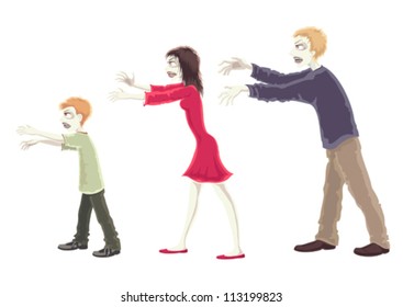 walking dead family
