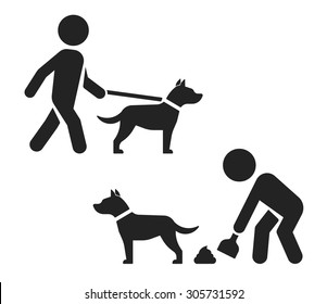Walking with dog // Clean after your dog