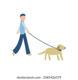 Walking the dog, dog, walk, pet, family