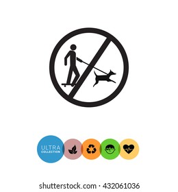 Walking of dogs by skaters prohibited