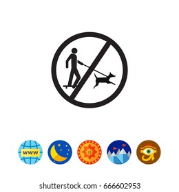 Walking of dogs by skaters prohibited