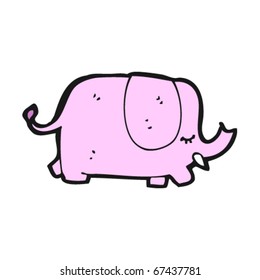 walking elephant cartoon