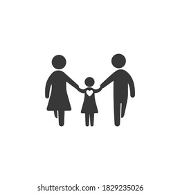 family walking icon
