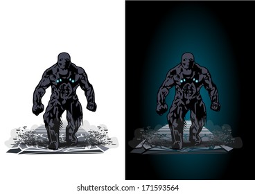 Walking Humanoid Monster
