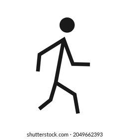 walking icon or symbol design